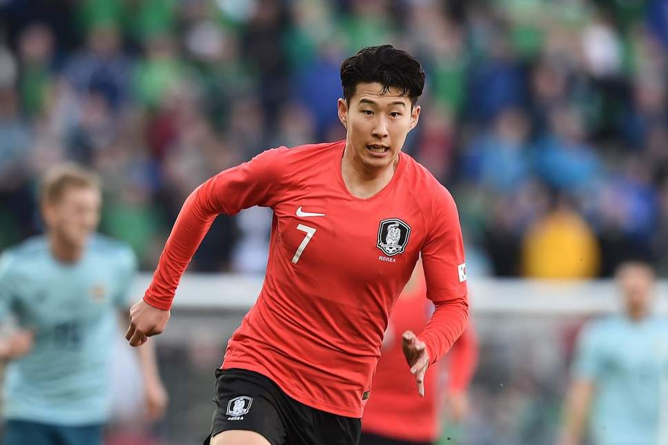 heung min son south korea jersey